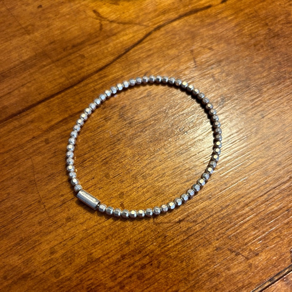 Silpada 925 Sterling silver CHARLOTTE bead bracelet style B2879